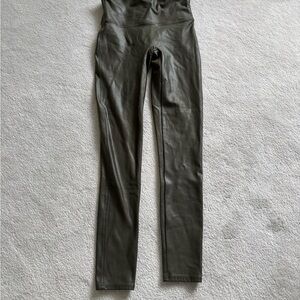 SPANX Olive High-Rise Leggings